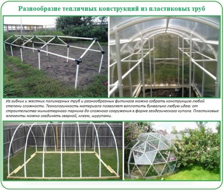 Теплица из полипропиленовых труб чертеж своими руками