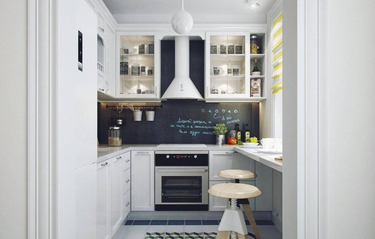 Ремонт кухни 6 кв. м.: реальные красивые примеры оформления кухни. 165 фото идей оформления маленькой кухни