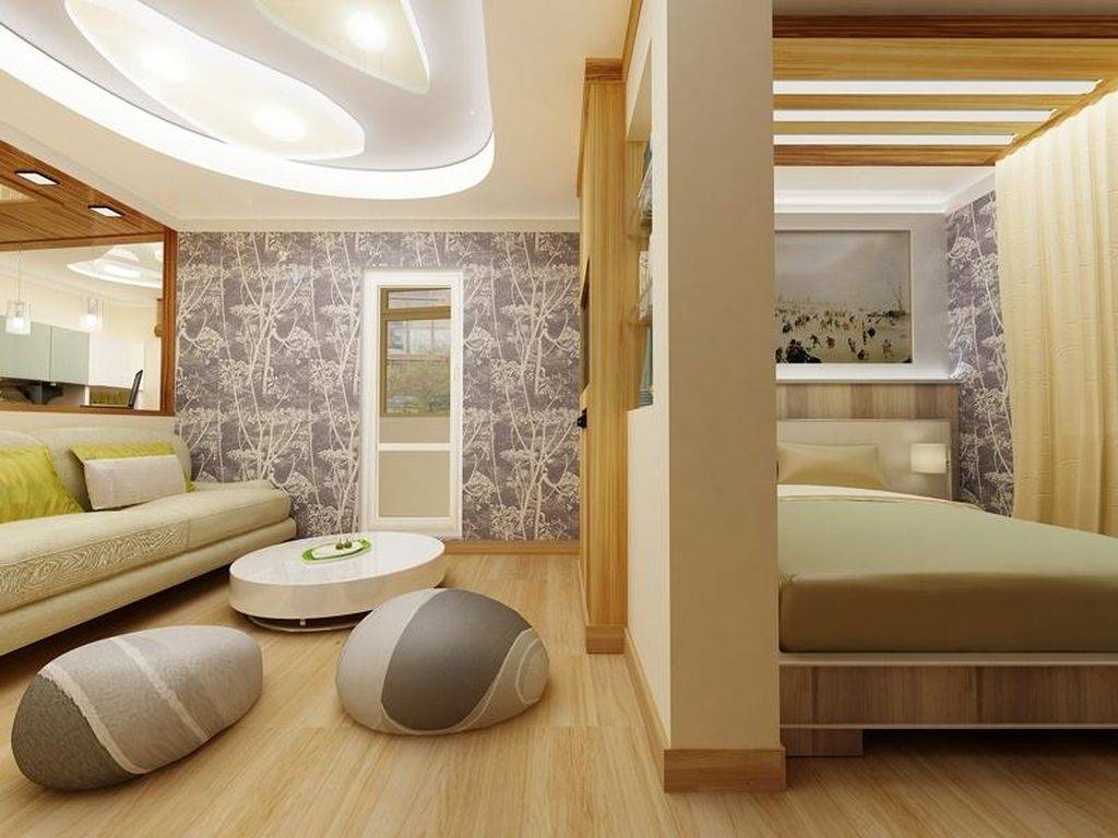 Дизайн комнаты 18 кв м спальня гостиная фото
