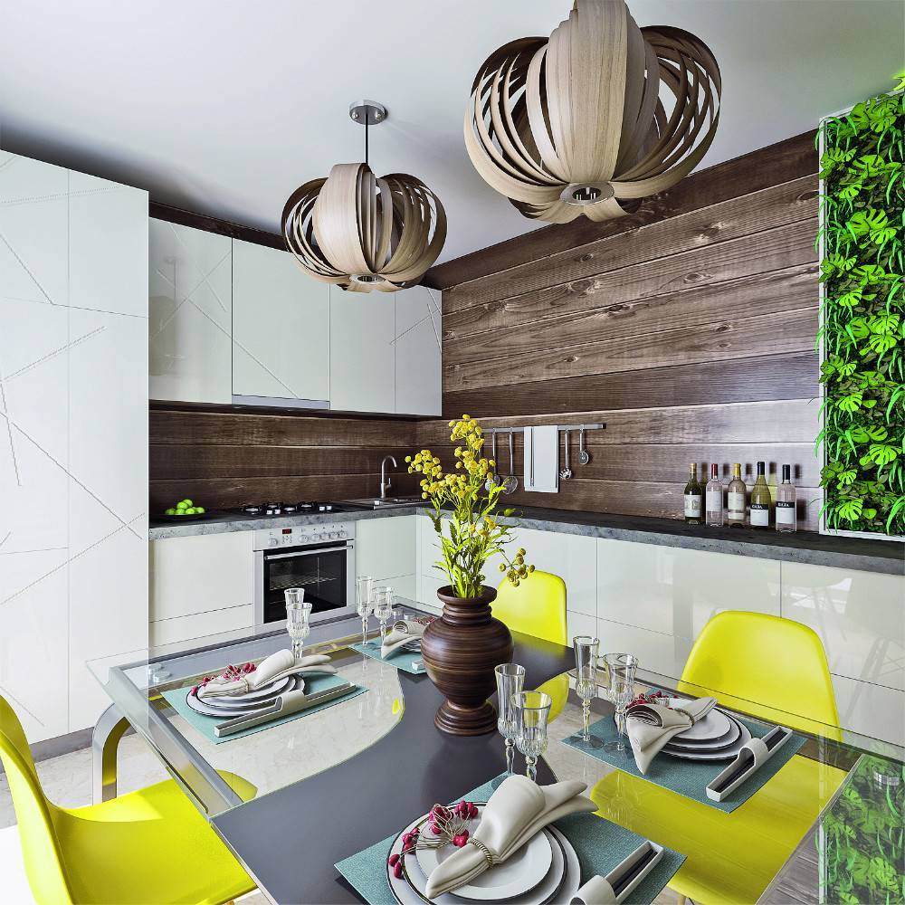 Кухня в эко-стиле: какие черты интерьера ближе к природе