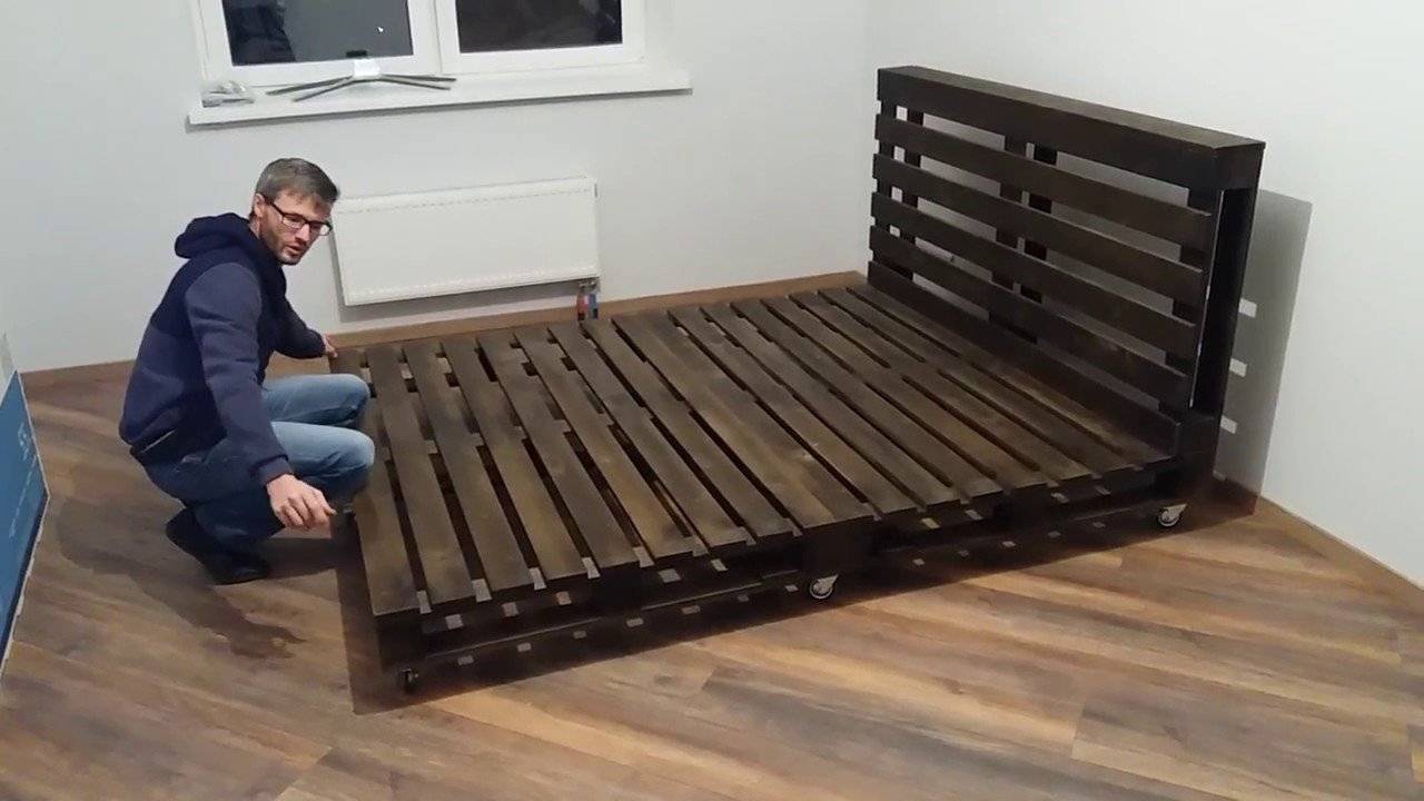 Кровать из поддонов своими руками: пошаговая инструкция с фото и видео | 5domov.ru - статьи о строительстве, ремонте, отделке домов и квартир