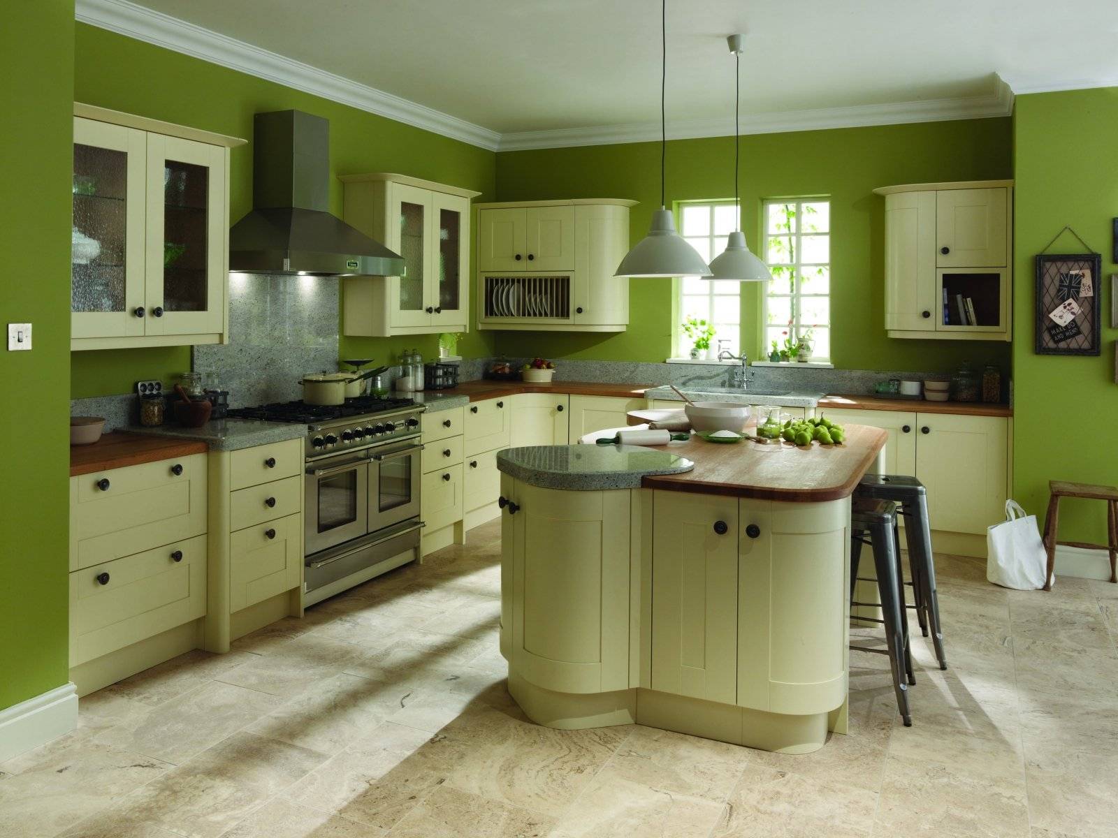 Кухня фисташкового цвета — примеры идеального комбинирования для кухни (45 фото)