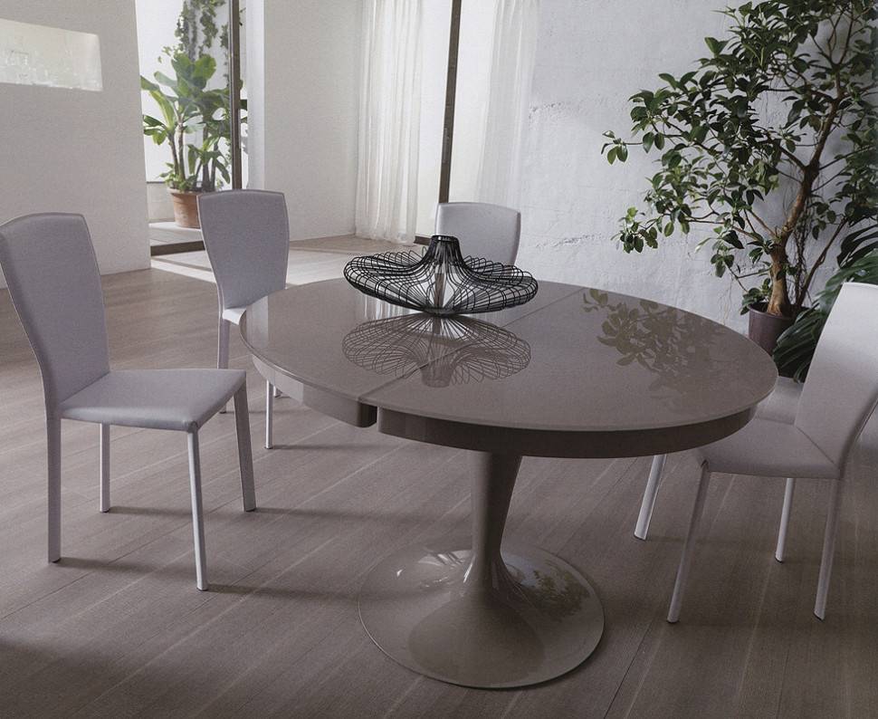 Круглый стол на кухню — преимущества и практичность материалов изготовления. цветовые решения. особенности стола с натурального дерева. достоинства круглого стола на кухне. выбор размера и функций (фото + видео)