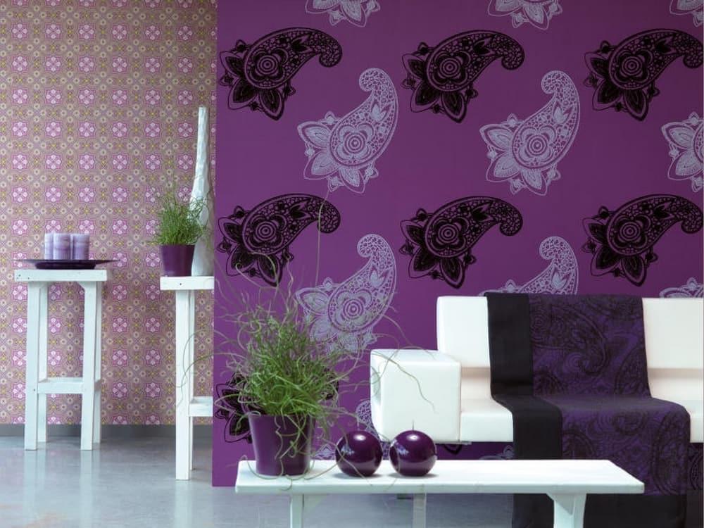 ✅ фиолетовые обои: фото в интерьере, для стен, цвета комнаты, темные с цветами, с узором и рисунком, ультрафиолетовые, подводный мир, видео - dnp-zem.ru