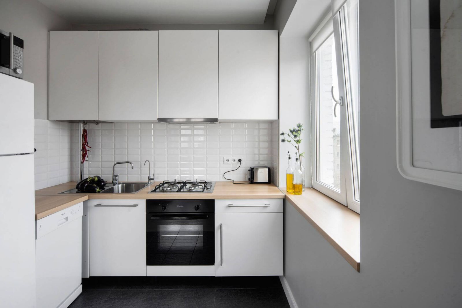 Дизайн кухни 6 кв м - фото новинки 2019 года