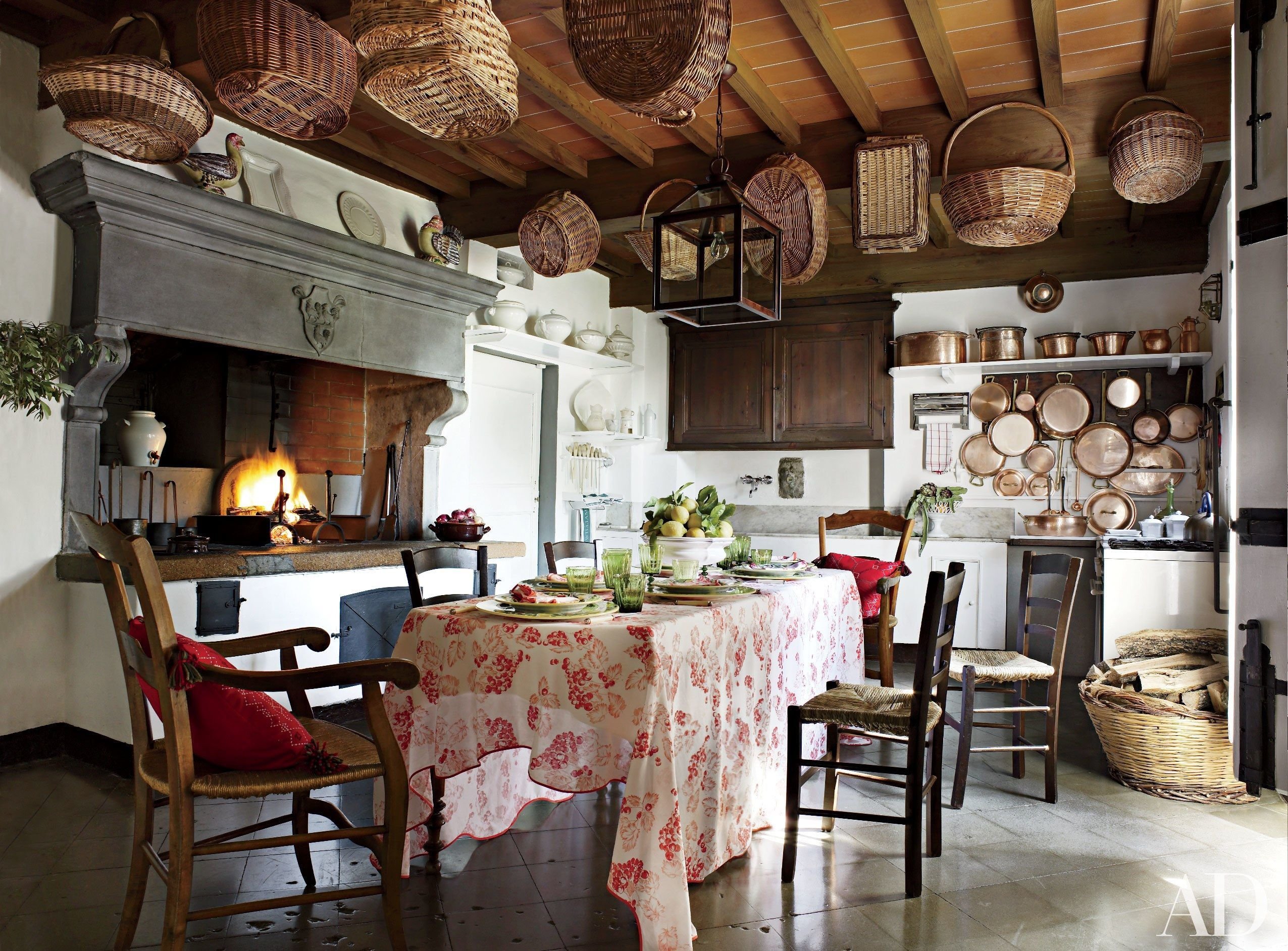 Кухня в деревенском стиле: модно, стильно, красиво