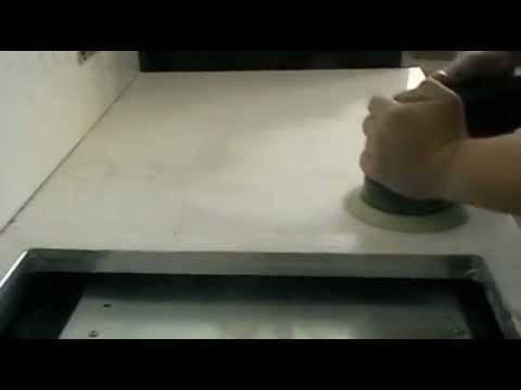 Шлифовка и полировка изделий из искусственного камня