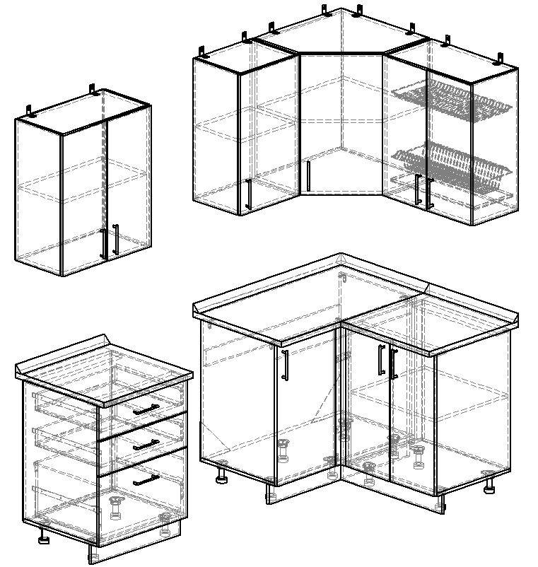Угловой напольный шкаф под мойку для кухни: виды и дополнительные функции кухонной тумбы