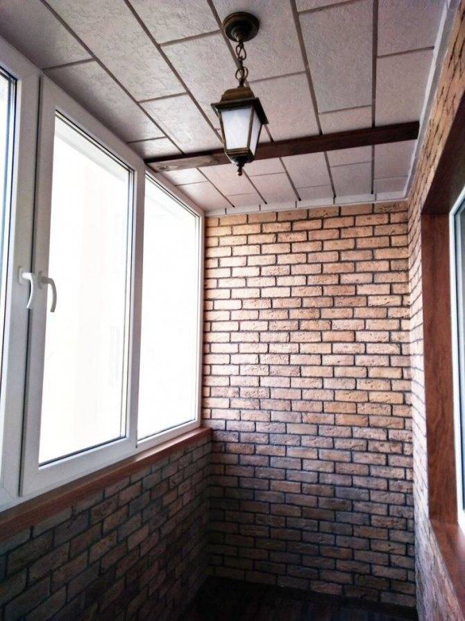 Потолок на балконе или лоджии своими руками: какой материал выбрать и пошаговая инструкция по монтажу