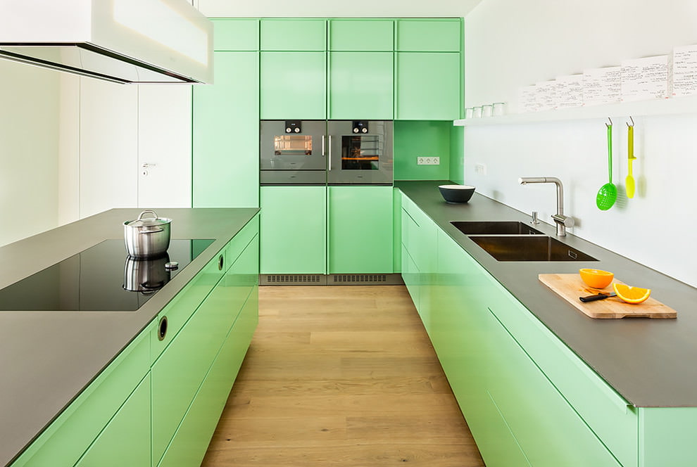 Цветовое решение столешницы в декоре кухни - 78 фото примеров