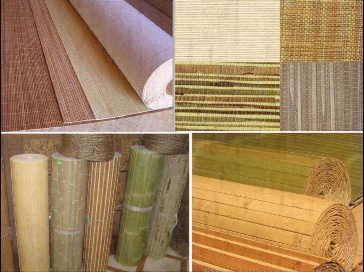 Как самостоятельно поклеить бамбуковые обои: особенности и тонкости