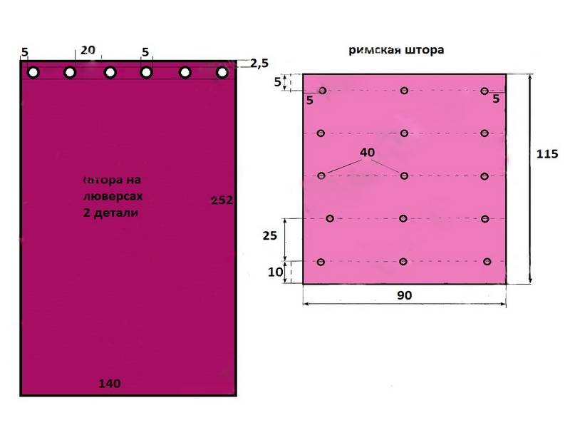 Как вставить люверсы в шторы в домашних условиях пошаговое фото