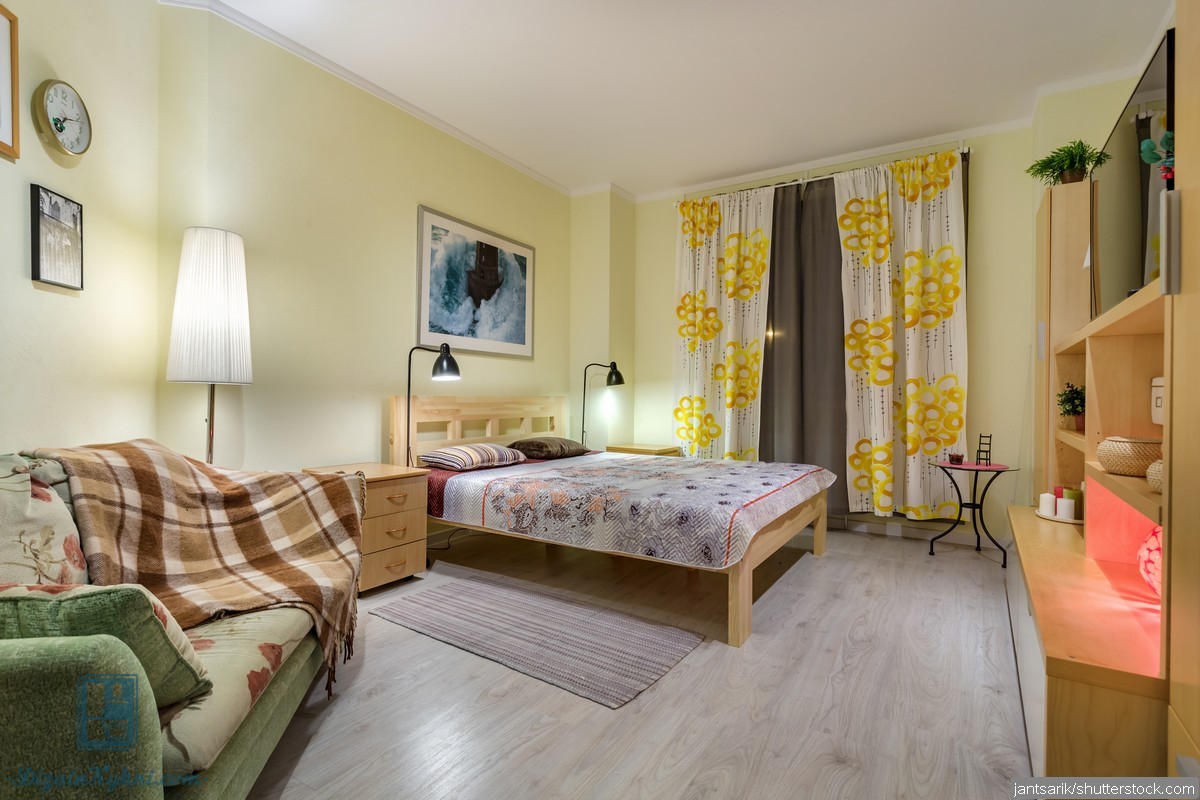 Дизайн желтой спальни: 50+ фото примеров и идей оформления