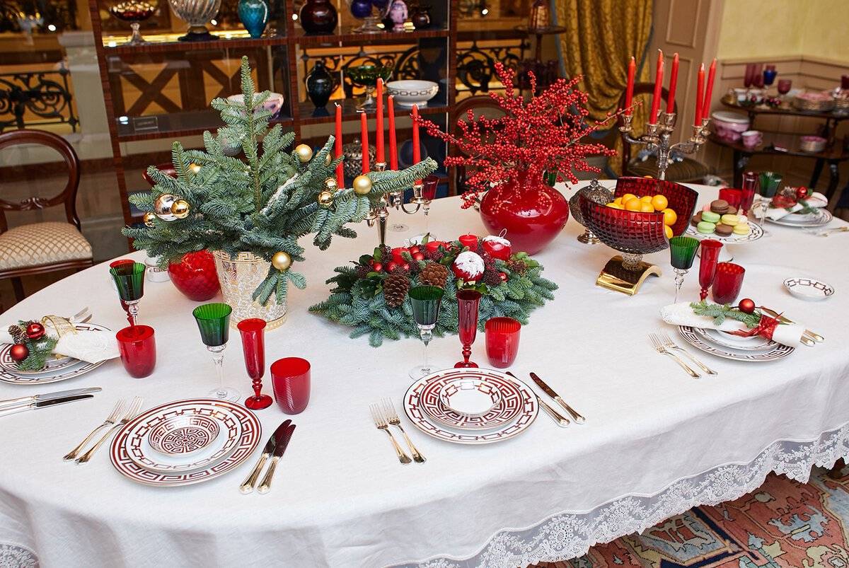 Как правильно и красиво сервировать новогодний стол – чтобы поднять праздничное настроение