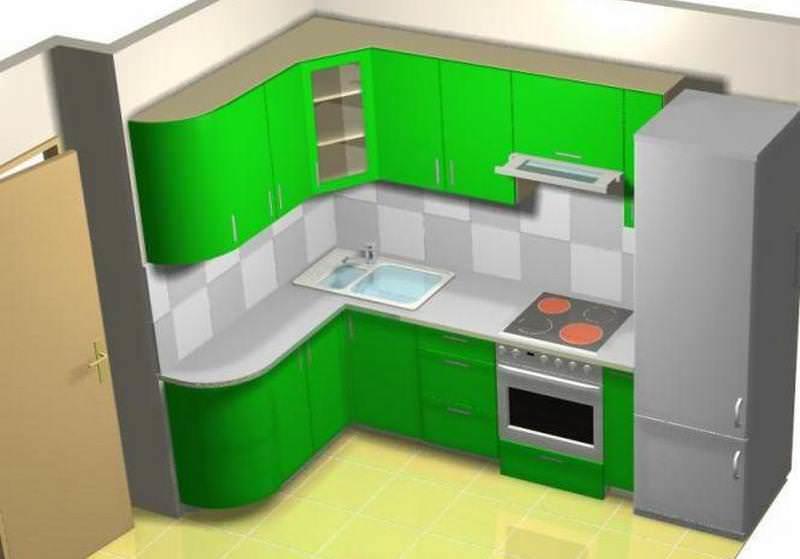 Дизайн кухни 8 кв м