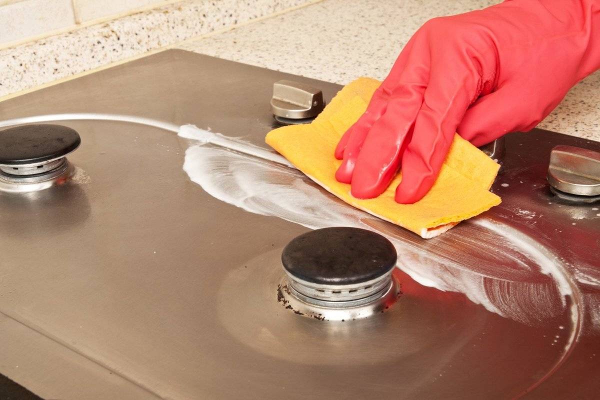 Как отмыть газовую плиту от жира - 7 домашних способов