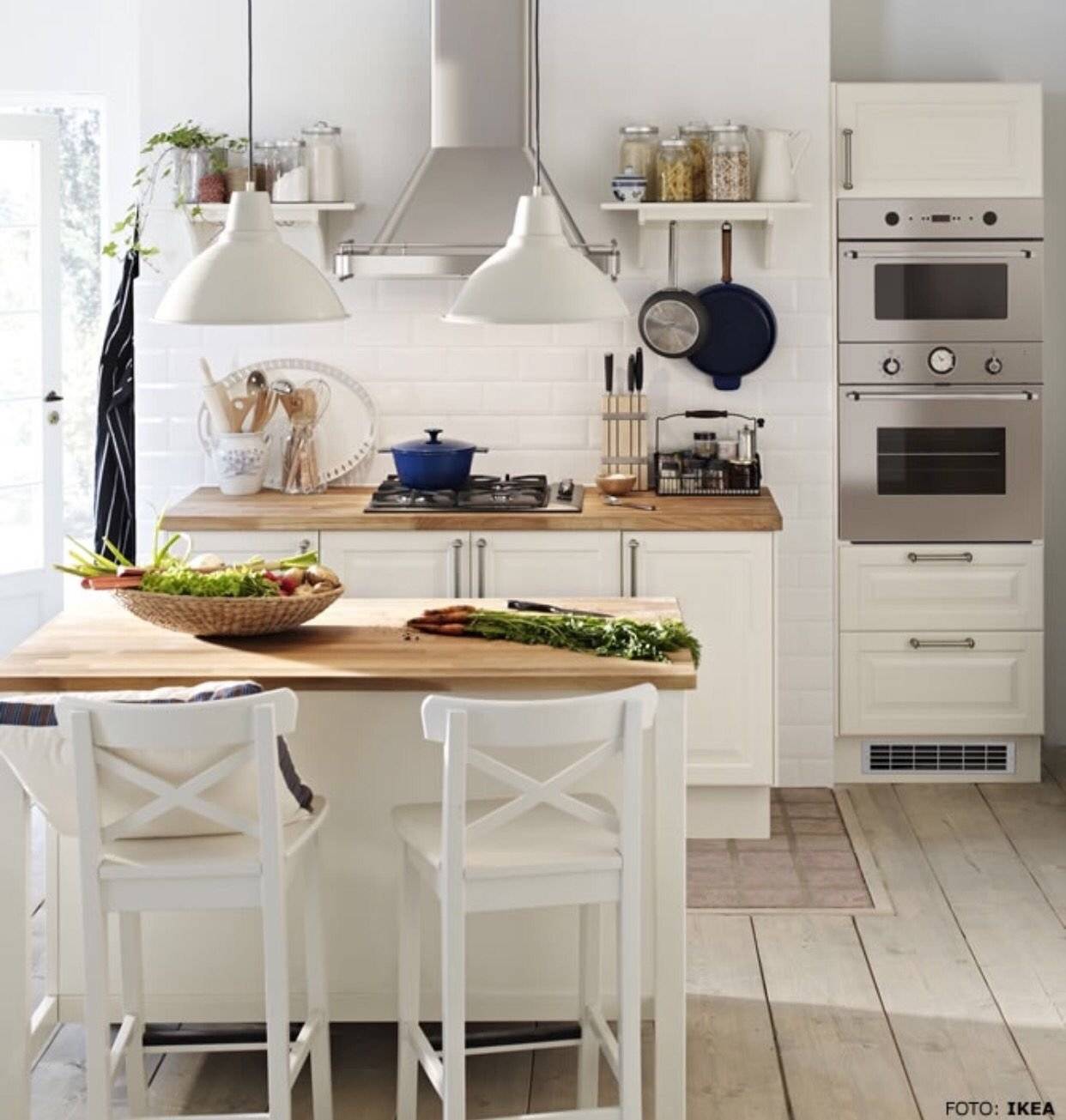 Кухни "икеа" в интерьере - 40 реальных фото готовых кухонь