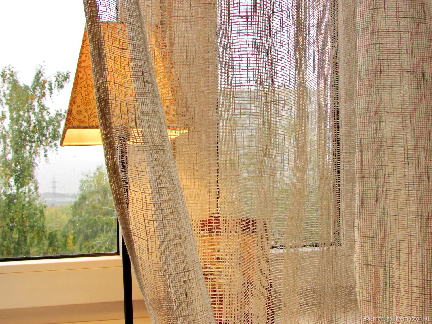 Льняные шторы для гостиной: 20 фото, как выбрать из многообразия, виды