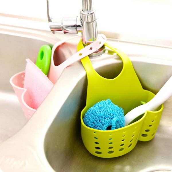 Как хранить тряпки для мытья посуды и пола (на кухне и в ванной)