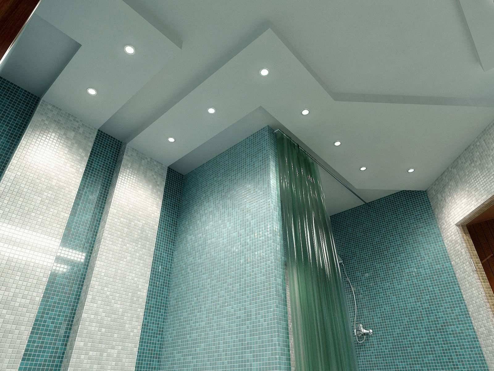 Потолок в ванной из чего лучше сделать: реечный или натяжной, пошаговая инструкция