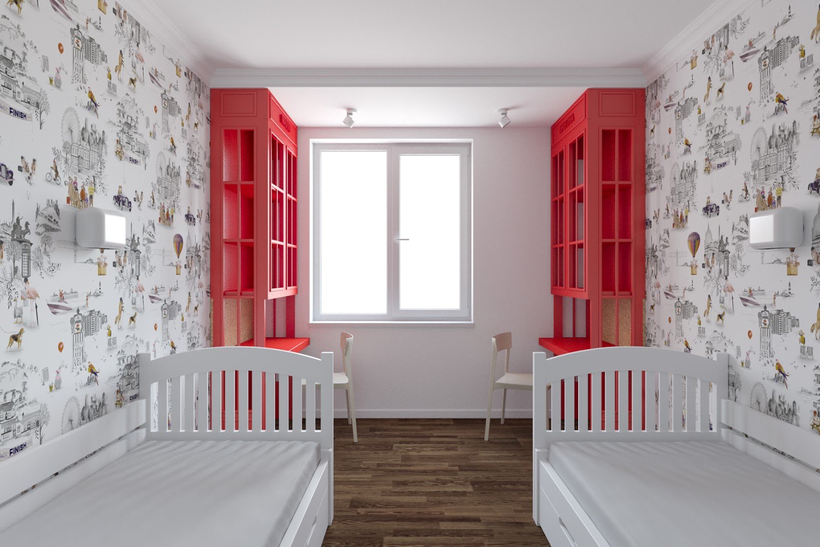 Комбинированные обои для детской комнаты: 10 правил оформления