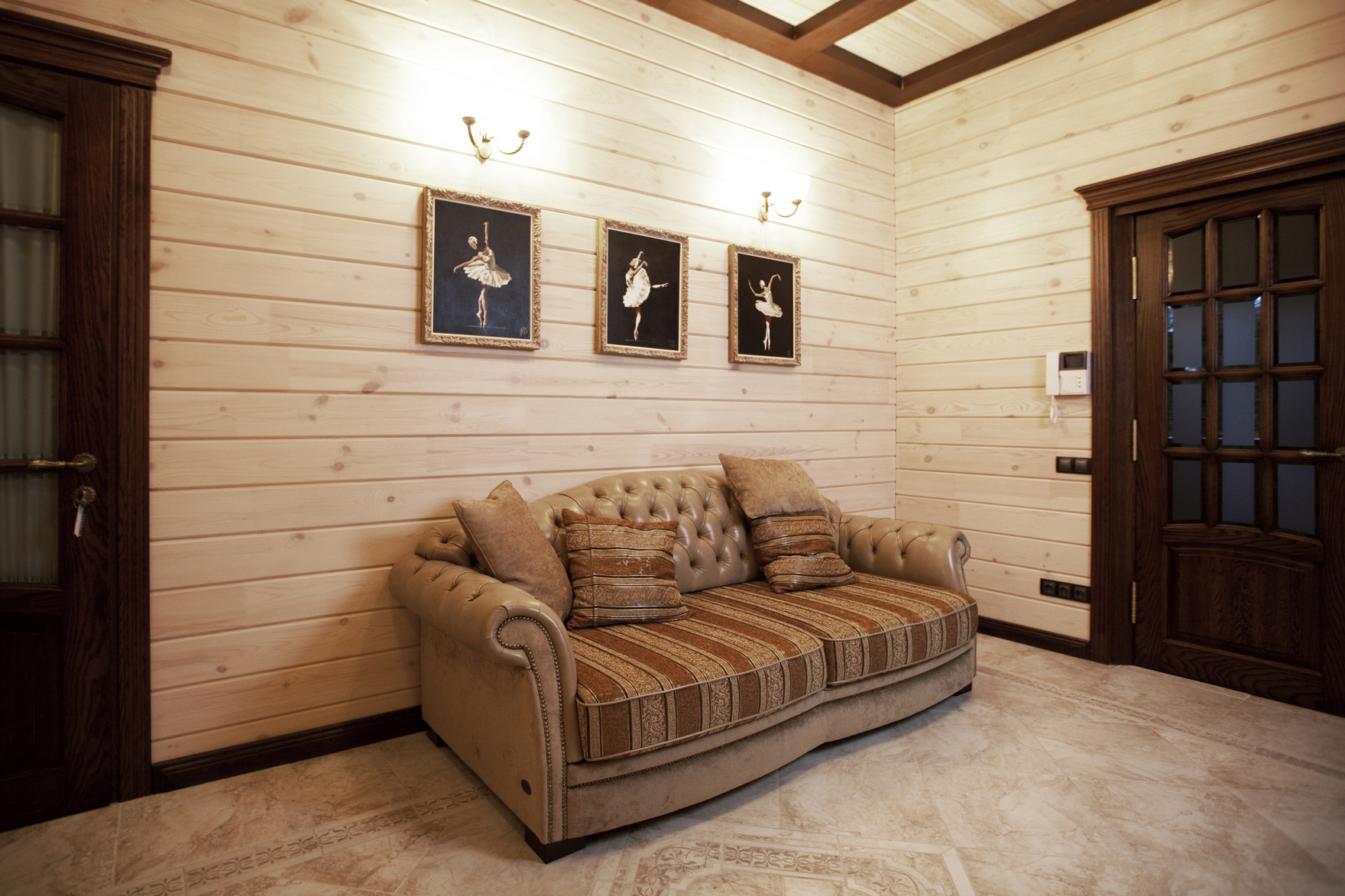 Внутренняя отделка деревянного дома: стен, варианты, современная, материалы