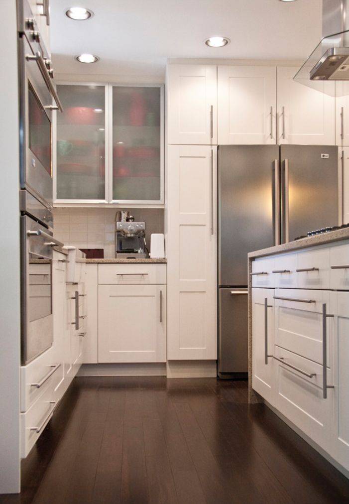 Напольный шкаф-пенал для кухни: назначение и разновидности кухонных пеналов, правильный выбор
