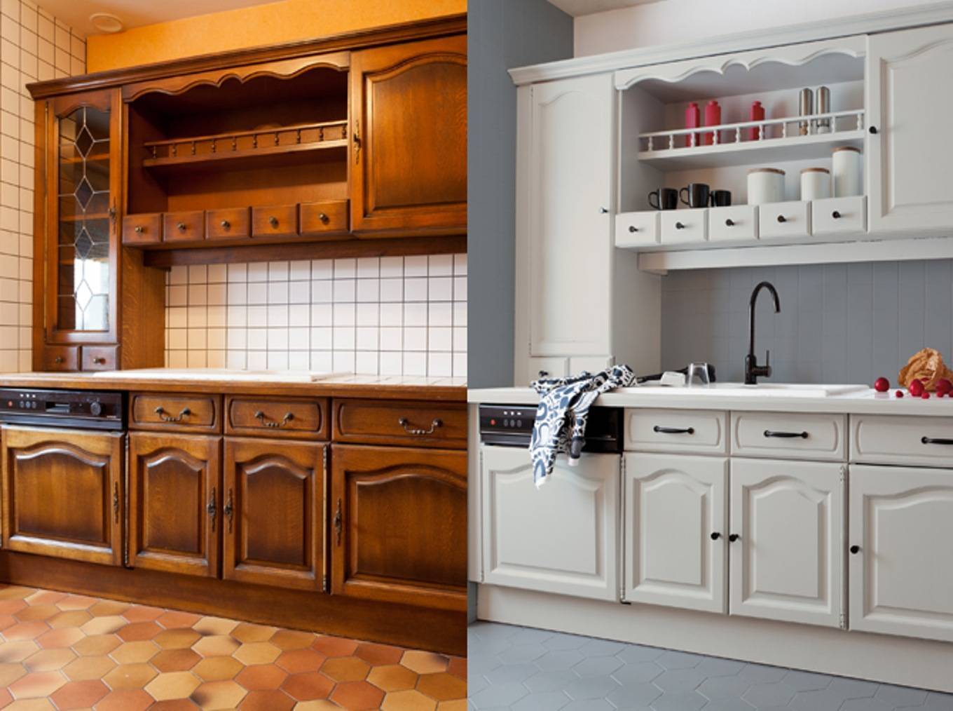 Реставрация кухонного гарнитура своими руками: мастер-классы, фото до и после