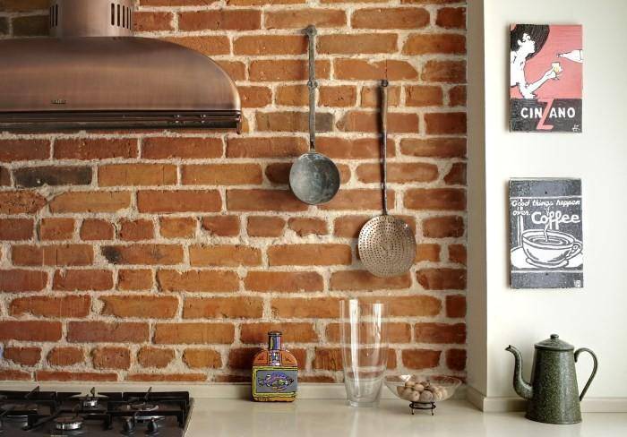 Декоративный камень на кухне — 130 вариантов оформления красивых дизайнов