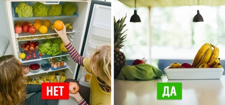 17 продуктов, которые нельзя хранить в холодильнике и почему
