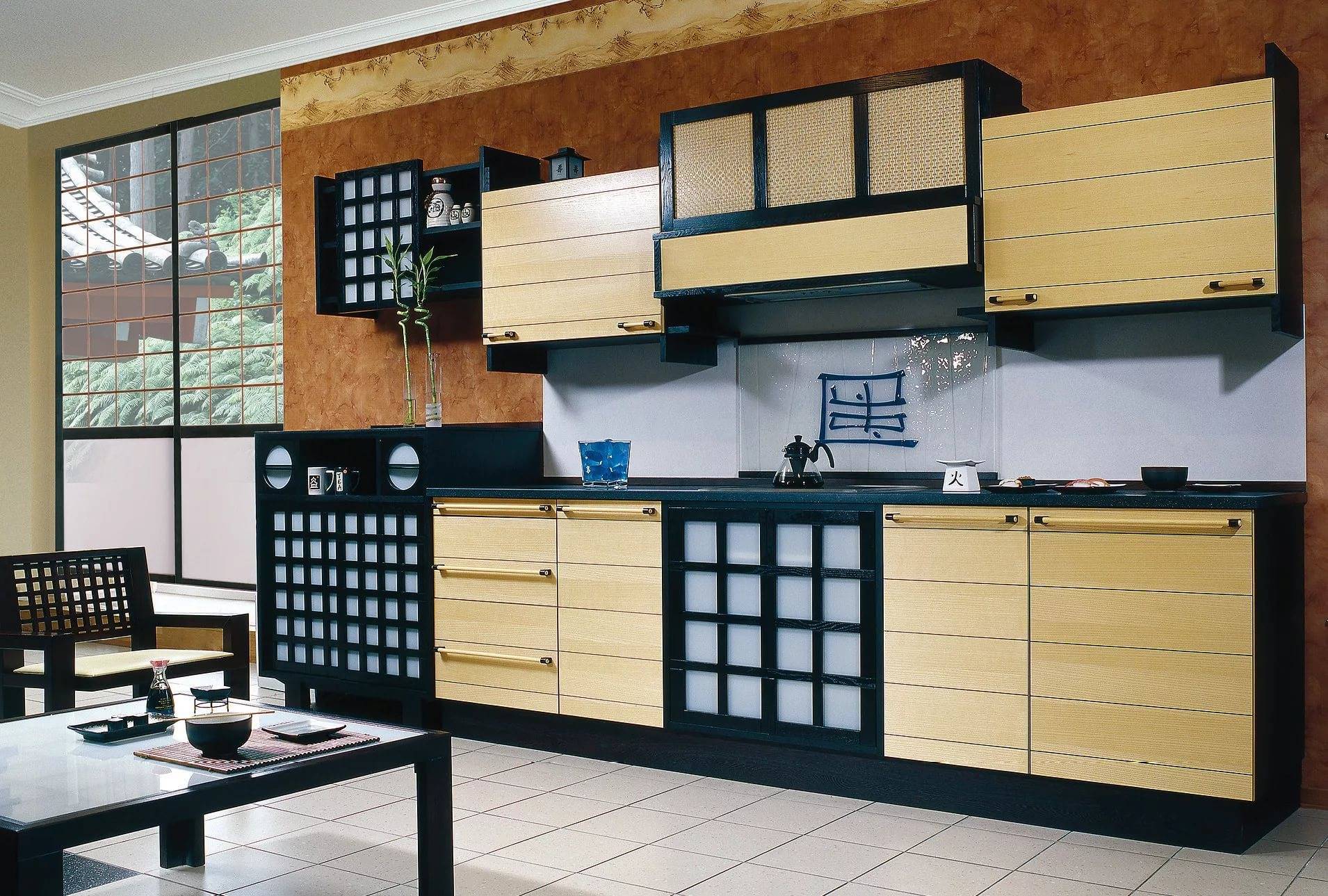 Кухонный гарнитур в японском стиле
