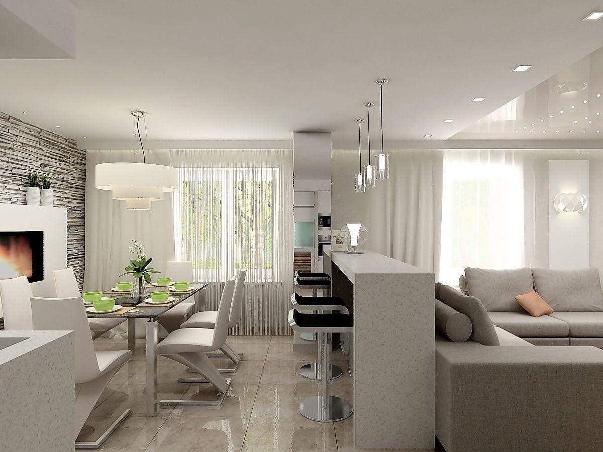 Обзор популярных вариантов планировки и зонирования кухни-гостиной 28 кв. м, идеи стилевого оформления - 40 фото