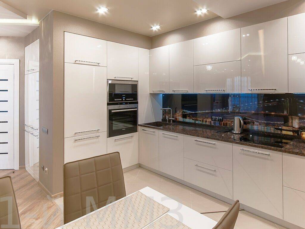Дизайн кухни 15 кв. м. - 115 фото приемов оформления и распределения места