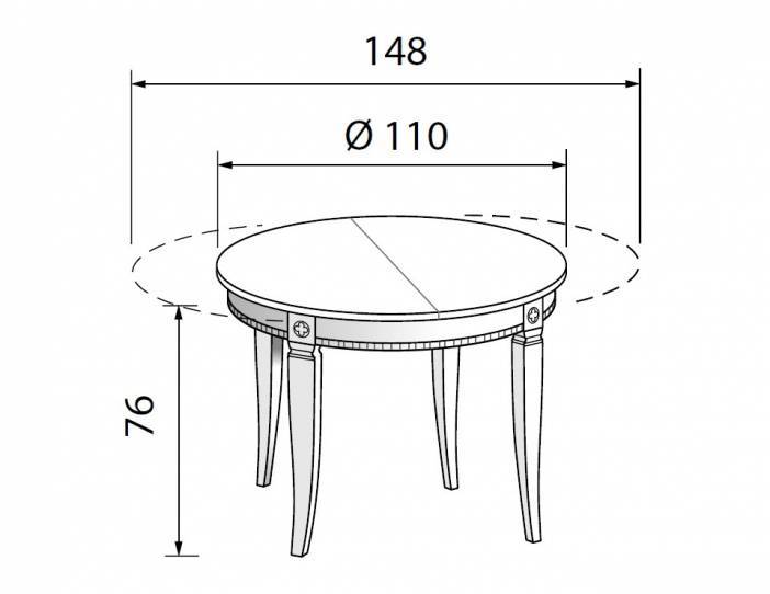Стандартная ширина стола. размеры обеденных столов. какие размеры считаются стандартными