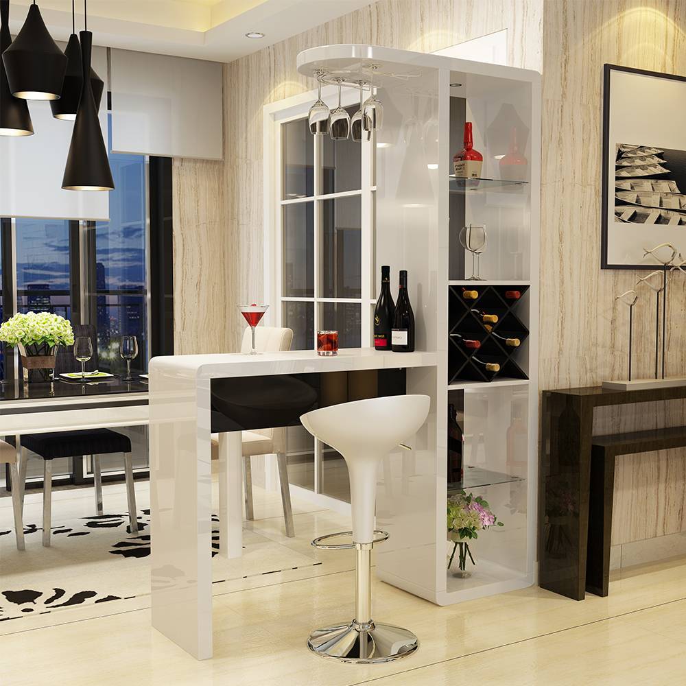 Барная стойка в гостиной - 80 фото и видео современного стиля и применения стойки в гостиной
