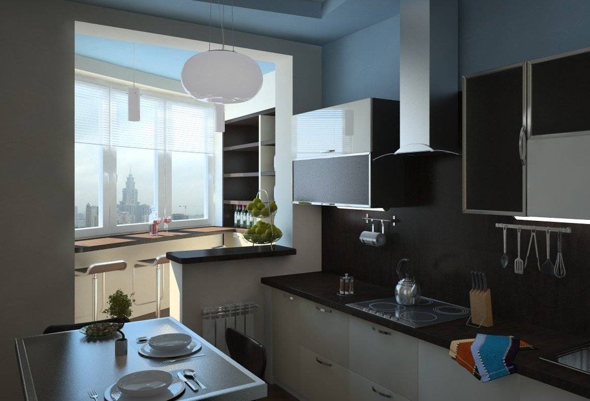 Как создать гармоничный дизайн маленькой кухни 8 кв м?