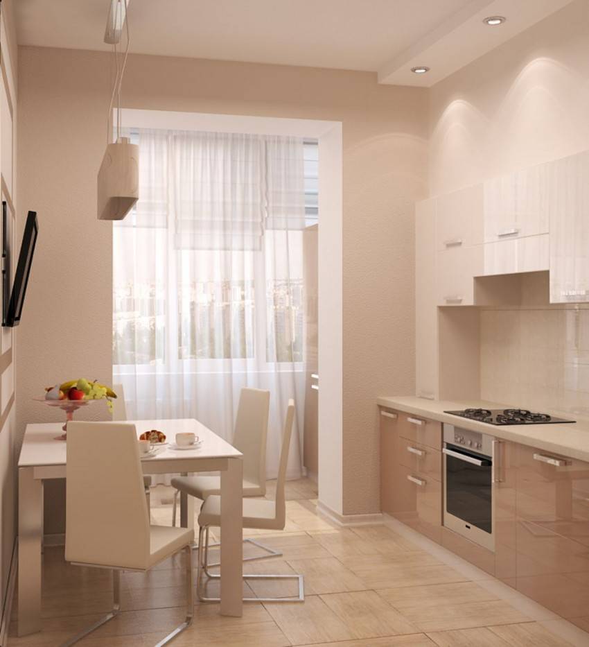 Дизайн кухни (+220 фото) современных интерьеров маленькой кухни 9 м2. функциональное и лаконичное оформление