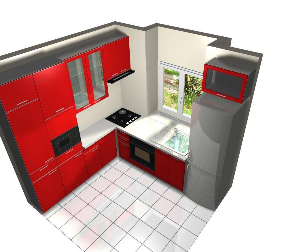 Дизайн кухни 8 кв м - фото, правила оформления и расположения