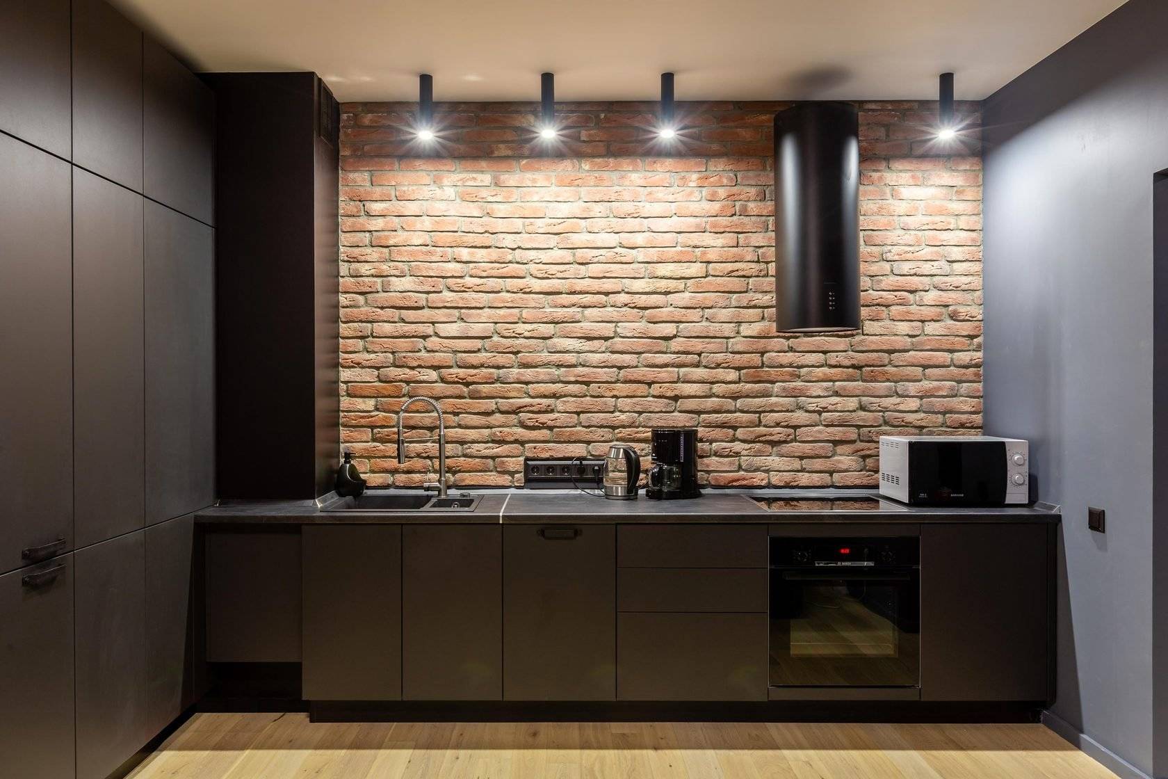 Оформление стен на кухне: 67 фото, креативные и актуальные варианты отделки